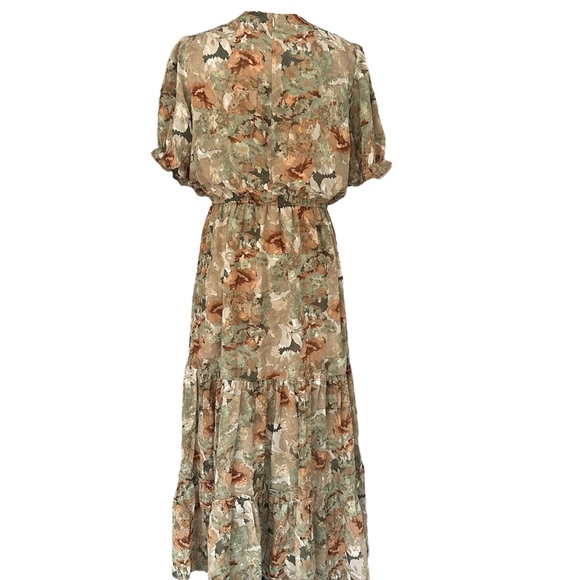 Floral Print Maxi Dress - Picture 2 of 4